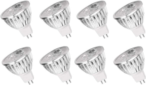 4W LED MR16 Bulbs 12V 4W LED Spotlight Bulb for Landscape Track Light, MR16 GU5.3 Base,12 Volt,4W(35W Equivalent Halogen Replacement),Cool White 6...