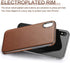 LOHASIC for iPhone Xs Max Case, Premium Leather Slim Luxury Flexible Defender Anti-Slip Soft Grip Scratch Resistant Protective Cover Cases Compati...