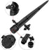 uxcell Adjustable Spray Drippers, 360 Degree Micro Emitter Irrigation Watering System, 5 Pcs (Black)...