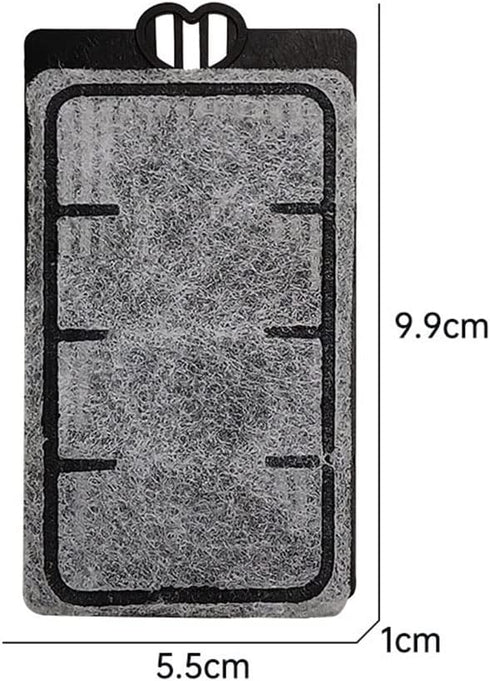 Aquarium Filter Fish Tank Filter for Turtle Tanks, Reptiles, Amphibians, Frog, Cichlids, Newt or Fish Tank Waterfall Flow Water Clean Pump (Cartri...