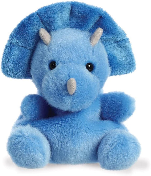 AURORA, hangtag, 33616, Palm Pals Tank Triceratops Dinosaur, 5In, Soft Toy, Blue...