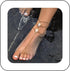 Vintage Layered Pearl Barefoot Sandal Anklets Gold Pearl Anklet with Toe Ring Ankle Bracelet Summer Anklets Foot Chain Jewelry for Women...