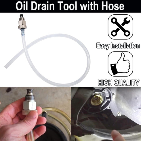 Oil Filter Drain Tool Oil Filter Release Hose Tube Pipe Fit for Toyota, Lexus, Scion 2.0L - 5.7L Engines with Cartridge Style Oil Filter System...