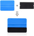 EHDIS Vinyl Squeegee Buffer Self-Adhesive Fabric Felt Edge for 4 inch Squeegee Wet and Dry Use 10PCS/Pack...