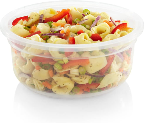 Snapware Total Solution 3-Cup Plastic Food Storage Container with Lid, 3-Cup Rectangular Meal Prep Container, Non-Toxic, BPA-Free Lid with 4 Locki...