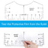 12Pcs Tshirt Ruler Guide for Vinyl Alignment, T Shirt Rulers to Center Designs, Fit for Heat Press, Children Youth Adult, Front and Back Measureme...