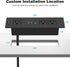 Recessed Power Strip USB C, MAX 30W Power Delivery, Built in 3 Outlets & 2 USB-C Ports & 1 USB-A for Flush Mount Furniture Conference Desktop, 6FT...
