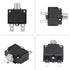125/250V AC Thermal Overload Protector Reset Thermal Switch Circuit Breaker Over Current Overload Protector for Generator(15A) for delta shopmaste...