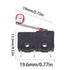 14PCS AC 250V 5A SPDT 1NO 1NC Tacho Micro Switch Tripod Miniature Limit Switch with Roller for Computer Automotive Electronics Communication Equip...