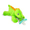 RaZbaby RaZbuddy JollyPop Pacifier Holder w/Removable Baby Pacifier - 0m+ - BPA Free (TREX)...