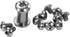 13-Piece Titanium Screw for Benchmade 535 Bugout, Mini Bugout 533 and Bailout 537, Complete Hardware Set Includes Pivot, Handle and Pocket Clip Sc...