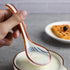 Asian Soup Spoon Ceramic Ramen Spoons Korean Spoons Porcelain Japanese Soup Spoon for Ramen Noodles Pho Miso Dumpling 4pcs (Style 1)...