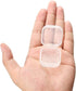 Plastic Beads Storage Containers - Mini Clear Square Box Empty Case with Lid for Earplugs, Pills, Jewelry, Hardware or Any Other Small Craft Gadge...