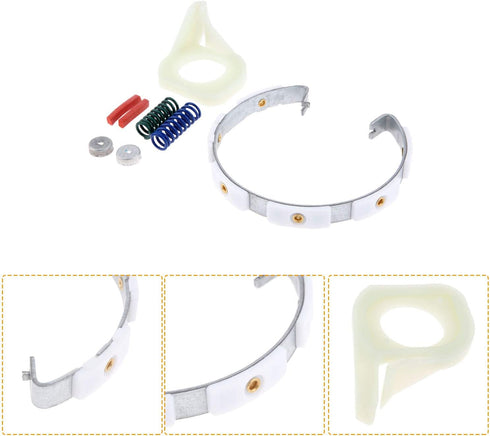 285790 Washer Clutch Band & Lining Kit 6 Pads Replacement for AP3094538 PS334642 285332 3354732, Compatible with Whirlpool Kenmore Maytag Washers