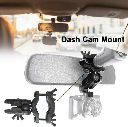 CALIDAKA Car Interior Holder Camera Bracket Auto Driving Universal Dash Cam Mount Dash Cam Mount Holder...