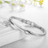 CdyBox Women Crystal Watch with 3 Bracelets Set Quartz Wrist Watches Bangle Jewelry 4pcs/Set for Ladies (Silver)...
