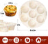 Silicone Muffin Pan for Air Fryer Oven Instant Pot, Nonstick 7 Cups Easy To Handle BPA Free for Baking Egg Bites Muffin Tart Cupcake Mini Quiche 1...