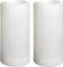 Waterproof Outdoor Flameless Pillar Candles with Timer Battery Operated Electric LED Candle Set for Gift Home Décor Party Wedding Supplies Garden ...