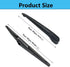 Rear Wiper Blade Arm Set Replacement for Mazda CX-5 2013-2023 Back Glass Wipers, Factory OE Style Rear Windshield Wiper Arm & Wiper Blade L206-67-...