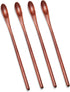 4 Pieces Wooden Coffee Mixing Spoons Long Handle Cocktail Spoons Wood Iced Tea Spoons Small Stirring Spoon for Mixing Coffee Tea Beverage, 7.87 In...