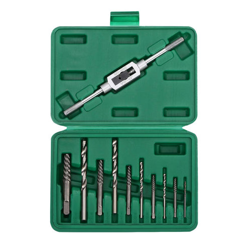 OCGIG 11 PCS Damaged Broken Screw Extractor Drill Bit Bolt Stud Remover Tool Kit Set...