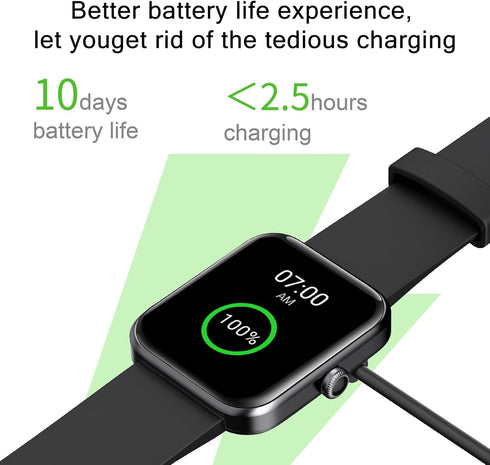 Fitness Tracker for Men Women with Aluminum Alloy Frame, Alexa Built-in 1.69'' DIY Dial with Blood Oxygen & Heart Rate Monitor, 14 Sport Modes Sma...