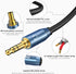 MillSO Headset Splitter, CTIA 3.5mm 2 Male to 1 Female Headphone Adapter with Separate Microphone and Headphone Jack for Gaming Headset to PC - 30...