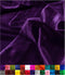 | Stretch Velvet Fabric | Luxury & Soft | 60" Wide Roll | 10% Spandex | Sewing, Apparel, Upholstery (Purple, 1 Yard)...