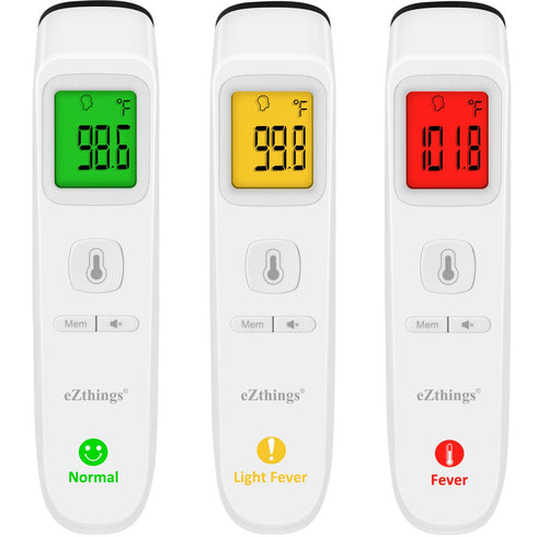 Forehead Thermometer Medical Non Touch Infrared with Fever Alarm...