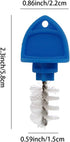 Beer Plugs Tap Brush,30 Pack Beer Faucet Tap Cleaning Plug Brush For Draft Beer Faucet Cap (Blue)...