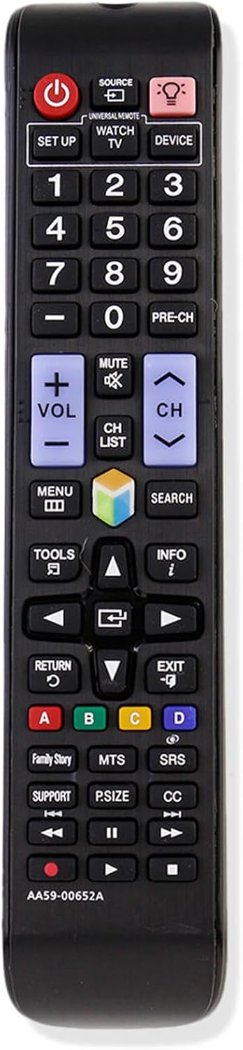 AIDITIYMI AA59-00652A Replaced Remote Control fit for Samsung LED TV AA59-00580A UN50ES6100 UN55ES6100 UN60ES6100 UN46ES6100F UN50ES6100F UN40ES61...