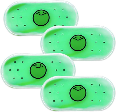 Boo Boo Ice Packs for Kids Toddler Reusable Baby Ice Pack, Kids Ice Pack, Hot or Cold Pack Gel Cooling Pad, for Pain Relief, Tired Eyes, Child Inj...
