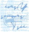 Sizzix Layered Reusable Crafts 4PK Scroll Text by Olivia Rose | 664916 | Chapter 4 2022 Stencils, Mulitcolour...