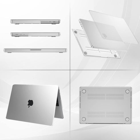 ProCase for MacBook Pro 16.2 Inch 2024 (M4 A3403 A3186)/Pro 16 2023 2022 2021 (M3 A2991 /M2 A2780 /M1 A2485) with Touch ID, Slim Hard Shell Case w...
