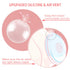 Breast Shells Milk Saver for Breastfeeding, 4 Pack BPA Free Breast Shield Nursing Cups Protect Sore Nipples Breast Milk Collection Shells...