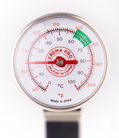 Milk Thermometer - Make The Perfect Coffee or Espresso - Coffee Accessories - Easy & Quick Clean Up...