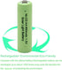 QBLPOWER Ni-CD AA 800mAh 1.2V Rechargeable Battery for Solar Outdoor Lights Lamp Garden Yard Lawn(8 Pieces)...