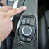Multimedia Panel Cover, Carbon Fiber ABS Interior Multimedia Panel Cover Trim Fir For 3 Series F30 F34 4 Series F33 F36...
