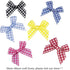 VIVIQUEN Blue Gingham Ribbon Checkered Ribbon 1-Inch 25 Yard Each Roll 100% Polyester Woven Edge (Blue)...