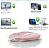 Wireless Mouse for MacBook Pro MacBook Air Mac iMac Desktop Computer Chromebook Win7/8/10 PC HP Dell Laptop (Rose Gold)...