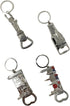 TSY TOOL 12 Pack Silver NYC Souvenir Keychain Collection, New York Metal Keychain Ring Bundle, Bulk, Includes Statue Of Liberty, Empire State, Bro...