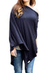 Byrd & Blume Maternity Nursing Cover Breathable Lightweight Breastfeeding Cover Wrap Shawl Scarf Poncho Full 360 (Navy, One size)...