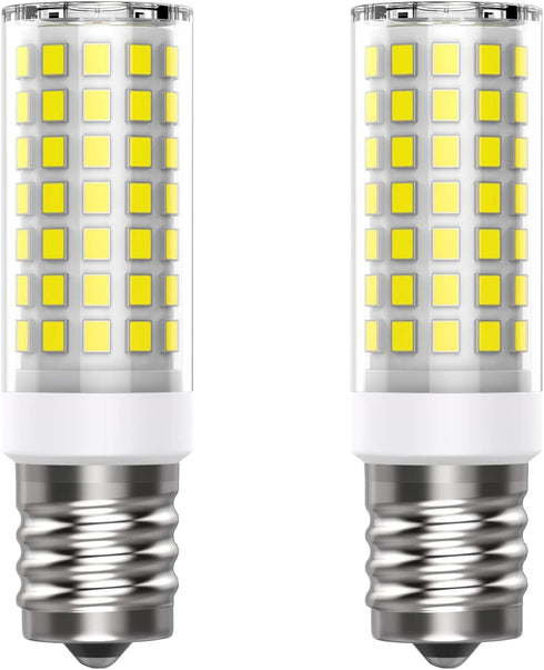 8W Dimmable LED E17 Microwave Oven Bulb - Intermediate Base LED Appliance Light, Daylight 6000K 100W Halogen Equivalent Under-Microwave Stove Ligh...
