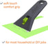 Slice 10593 Regular - Auto-retractable, Utility Scraper, Ceramic Blade Automatically Retracts, Rust Free, Finger Friendly, Soft-Touch Comfort Grip...