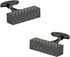 Cuff-Daddy Diamond Bar Gunmetal Cufflinks with Presentation Box...