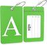 Shacke Luggage Tag Initial – Fully Bendable Tag w/Stainless Steel Loop (Letter A)...