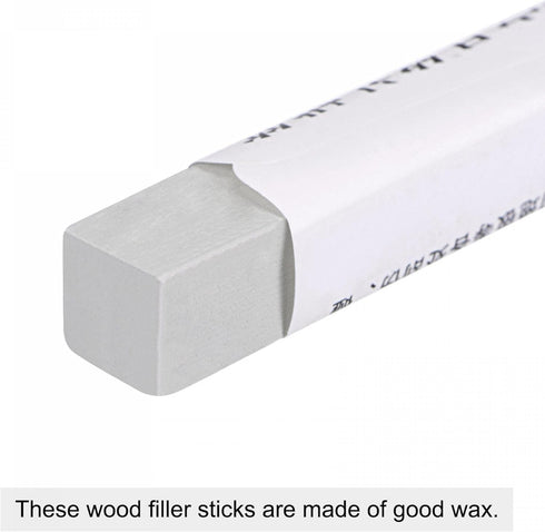 uxcell Furniture Repair Wax Filler Stick, Wood Scratch Filler Crayons Touch Up Repair Pens for Scratches Holes Floor Laminate Carpenters Tables De...