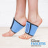 Cold Therapy Wrap with 2 Packs & 2 Sleeves for Pain Relief, Reusable Gel Ice Packs for Foot Plantar, Wrist, Ankle, for Sprains, Muscle Pain, Bruis...