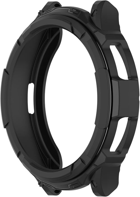 Compatible for Samsung Galaxy Watch 6 Classic 43MM 47MM Case Protective Bumper Cover Case for Galaxy Watch 6 Classic Smartwatch Accessories (47MM,...
