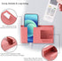 D3 Wall Mount Phone Holder, Punch-Free Wall-Mounted Mobile Phones Charging to Stand, Sticky Remote Control Storage Box Bedside Lazy Mobile Phone R...